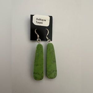 DuWayne Turpin Sterling Silver Resin Earrings NWT